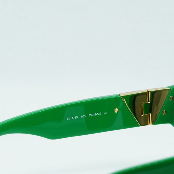 Bottega Veneta BV1176S 003 Cat Eye Sunglasses - Green